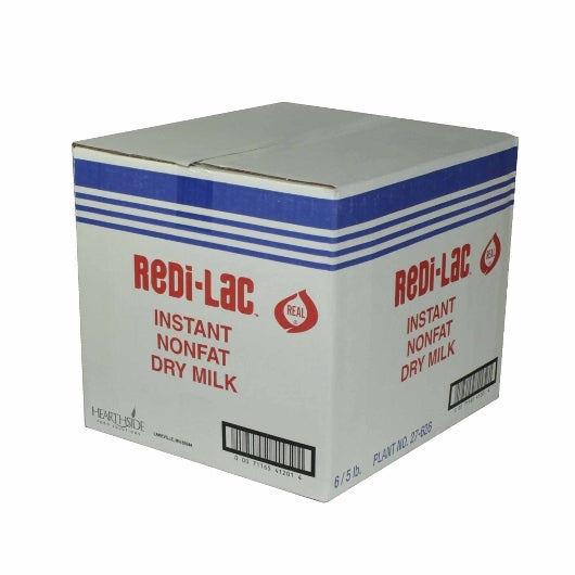 Redi Lac Instant Nonfat Dry Milk Crystals, 6 x 5 lb Case - DOT product image 8