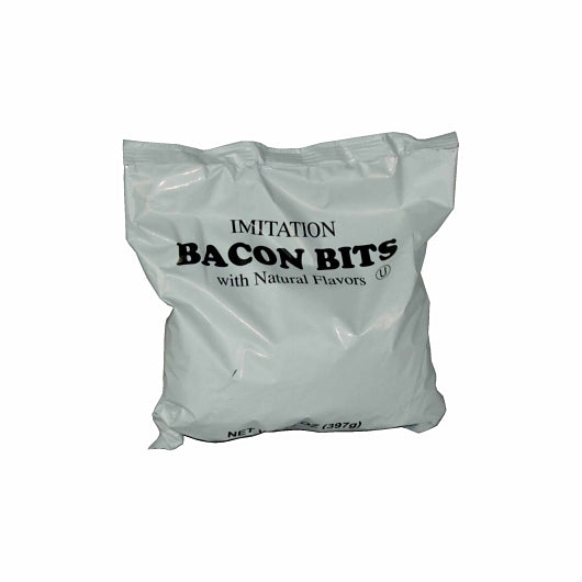 RYT-WAY Imitation Bacon Bits Salad Topping Bulk, 12 x 14 oz Case - Prepared Foods