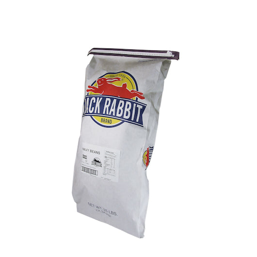 Jack Rabbit Navy Bean, 1 x 25 lb Case - Beans & Legumes