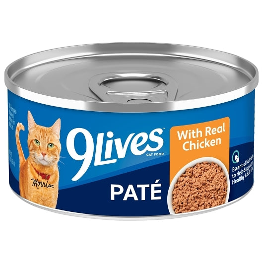 9Lives Pate Wet Chicken Cat Food, 24 x 5.5 oz Case - Pet Food & Pet Care - image 2