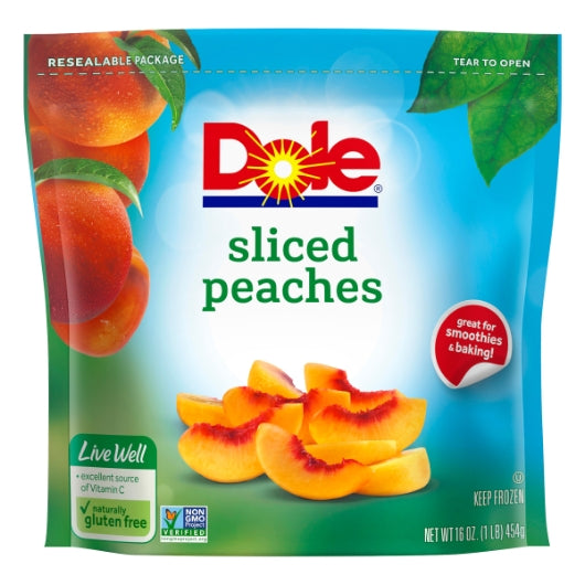 Dole Sliced Peaches, 8 x 16 oz Case - DOT product image 8