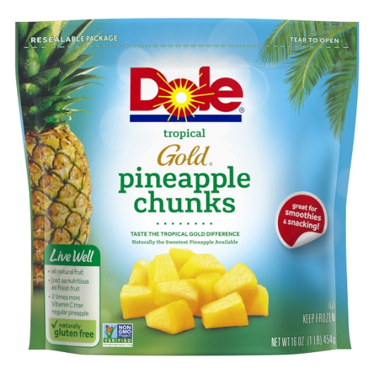 Dole Pineapple Chunks, 8 x 16 oz Case - DOT product image 7