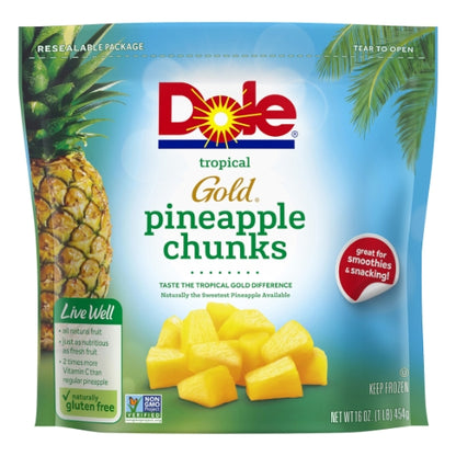 Dole Pineapple Chunks, 8 x 16 oz Case - DOT product image 7