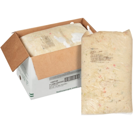 TrueSoups Clam Chowder Ready to Heat Clam Chowder, 1 x 14.5 KG Case - Alternate product angle or state