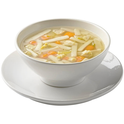 TrueSoups Old Fashioned Ready to Heat Old Fashioned Chicken Noodle Soup, 4 x 8 lb Case - GS1 prepared product image