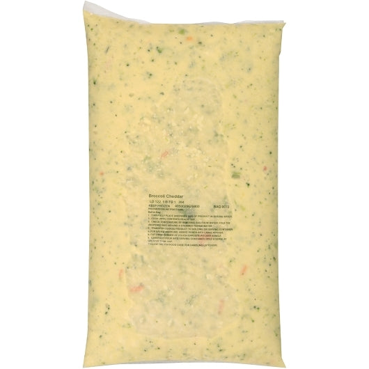TrueSoups Broccoli Cheddar Ready to Heat Broccoli Cheddar Soup, 4 x 8 lb Case - Prepared Foods
