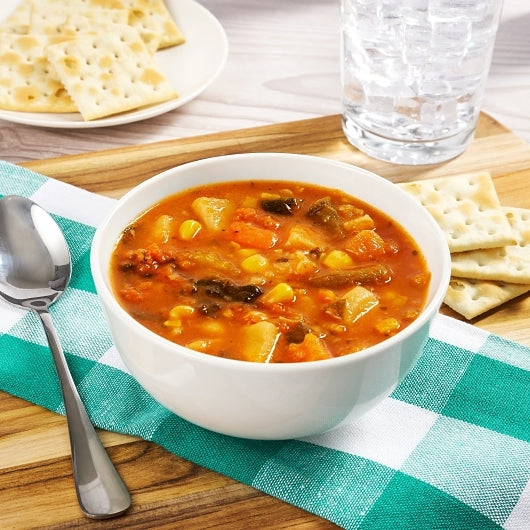 TrueSoups Market Vegetable Ready to Heat Market Vegetable Soup, 4 x 8 lb Case - GS1 styled product image