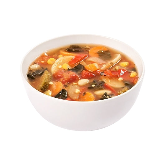TrueSoups Garden Vegetable Ready to Heat Garden Vegetable Soup, 4 x 8 lb Case - GS1 raw or uncooked product image