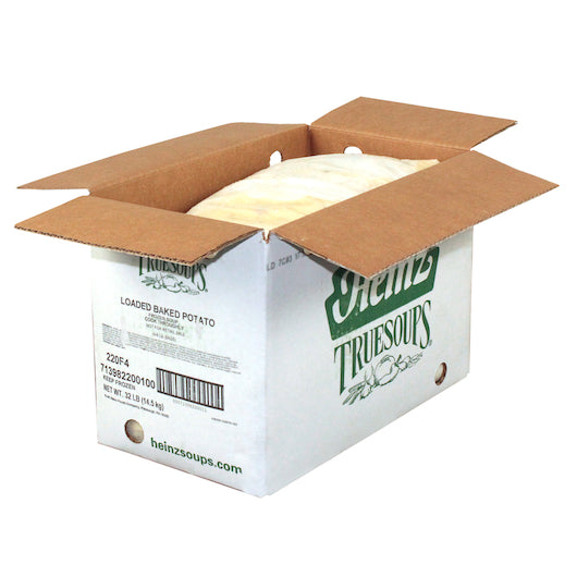 TrueSoups Loaded Baked Ready To Heat Loaded Baked Potato Soup, 4 x 8 lb Case - GS1 inner-pack image