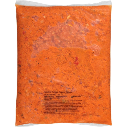 Chef Francisco Roasted Vegetarian Roasted Tomato And Red Peppers Bisque, 4 x 4 lb Case - Prepared Foods