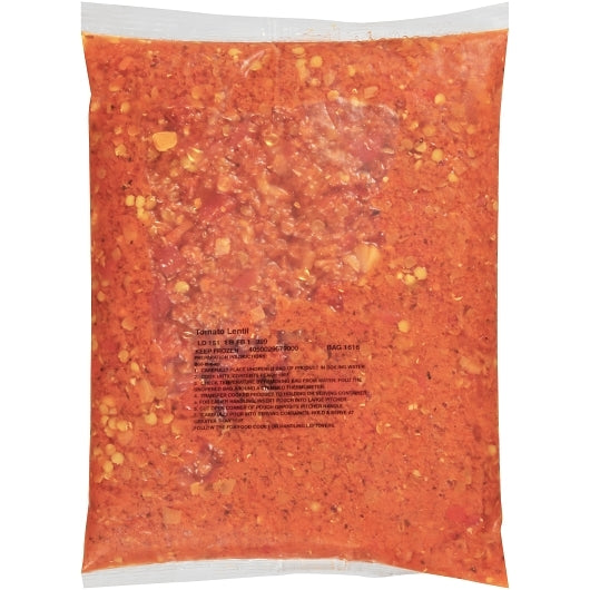 Chef Francisco Tomato Vegetarian Masala Tomato Lentil Soup, 4 x 4 lb Case - Prepared Foods