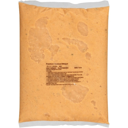 Chef Francisco Red Seafood Bisque, 4 x 4 lb Case - Frozen Meat & Seafood
