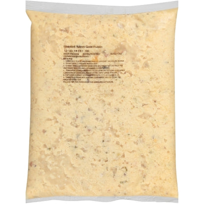 Chef Francisco Roasted Yukon Gold Potato Cheddar Soup Pouch, 4 x 4 lb Case - Prepared Foods