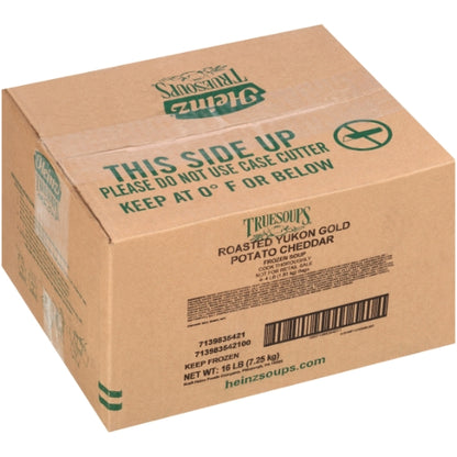 Chef Francisco Roasted YUKON GOLD POTATO CHEDDAR Soup POUCH, 4 x 4 lb Case - DOT product image 6