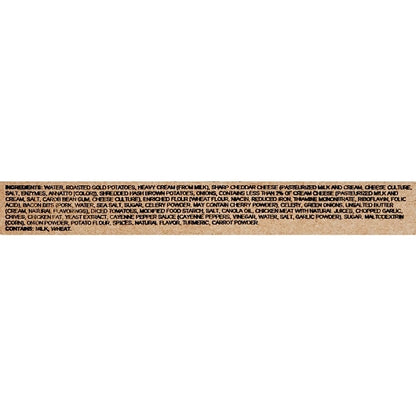 Chef Francisco Roasted YUKON GOLD POTATO CHEDDAR Soup POUCH, 4 x 4 lb Case - DOT product image 7