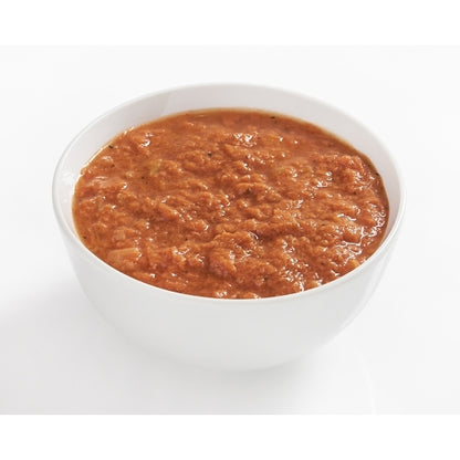 TrueSoups Old Fashioned Ready to Heat Old Fashioned Tomato Soup, 4 x 8 lb Case - GS1 raw or uncooked product image