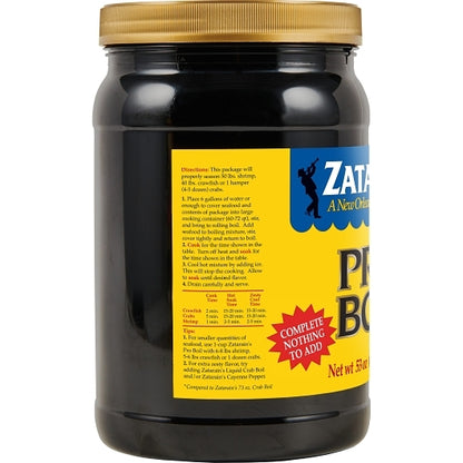 Zatarain's Crab Boil Pro Boil Plastic Jar, 6 x 53 oz Case - DOT product image 8