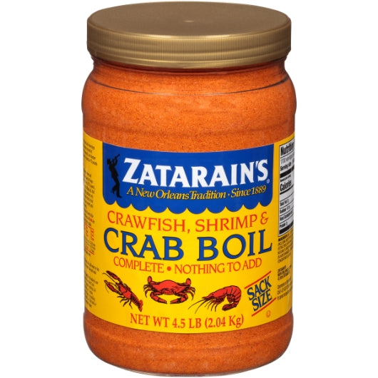 Zatarain's Preseasoned Crab Boil, 6 x 4.5 lb Case - Spices Seasonings