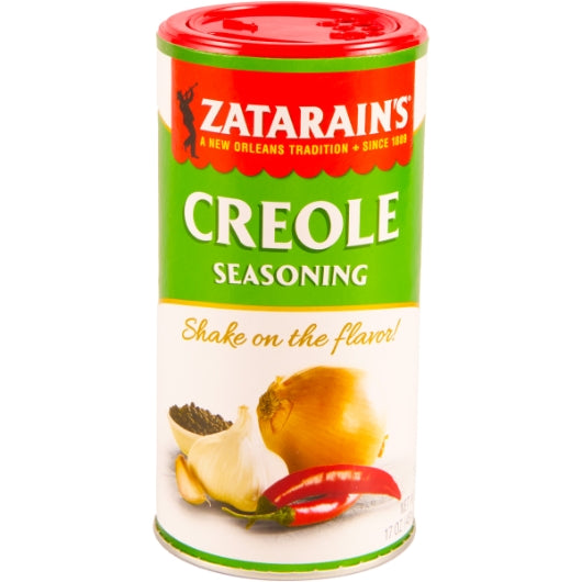 Zatarain's Creole Seasoning New Orleans Style, 6 x 17 oz Case - Front/center packaged product image