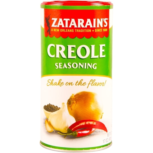 Zatarain's Creole Seasoning New Orleans Style, 6 x 17 oz Case - Front/center packaged product image