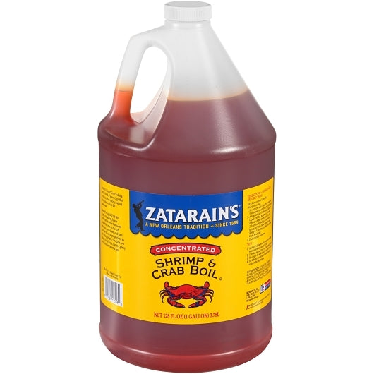 Zatarain's New Orleans Style Crawfish, Shrimp And Crab Boil, 4 x 1 GA Case - Meat, Poultry & Seafood