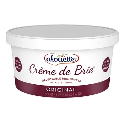 Alouette Plain Creme De Brie Spreadable Cheese, 2 x 1 each Case - Cheese & Dairy