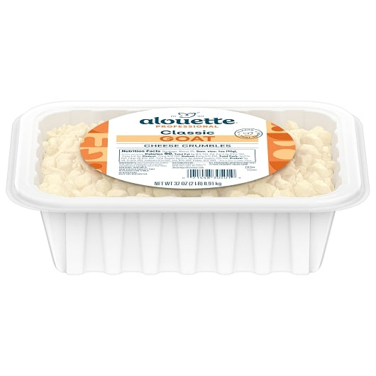 Alouette Goat Cheese Crumbled, 2 x 2 lb Case - Cheese & Dairy