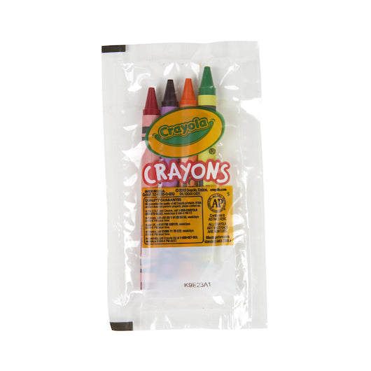 Crayola Crayon Bulk 4 Color Cello, 360 x 4 ct Case - Guest Checks & Register Rolls