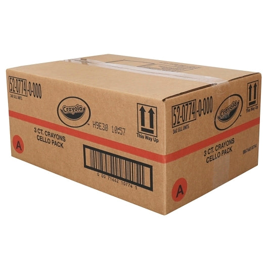 Crayola CRAYON CELLO 3 PACK, 1 x 1 ct Case - DOT product image 3