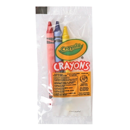 Crayola Crayon Cello 3 Pack, 1 x 1 ct Case - Guest Checks & Register Rolls