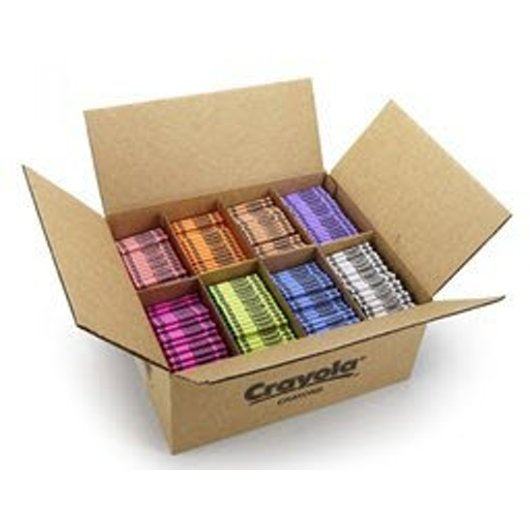 Crayola Crayon 8. Color, 1 x 3000 each Case - Guest Checks & Register Rolls