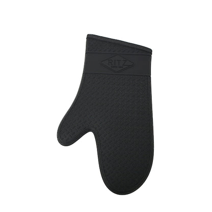 RITZ Food Service John Ritzenthaler 15 Inch 100% Silicone Black Oven Mitt, 1 x 1 each Case - DOT product image 3