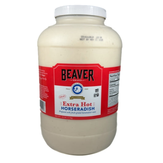 Beaver Extra Hot Horseradish Bulk, 4 x 139 oz Case - DOT product image 6