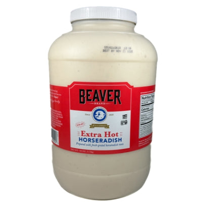Beaver Extra Hot Horseradish Bulk, 4 x 139 oz Case - DOT product image 7
