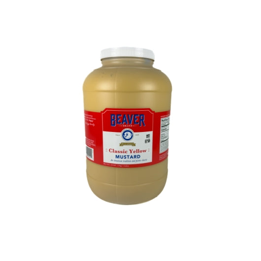 Beaver Brand Yellow Picnic Mustard Bulk, 4 x 138 oz Case - Condiments & Sauces - image 2