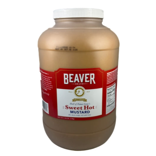Beaver Sweet Hot Mustard Bulk, 4 x 8 lb Case - DOT product image 7
