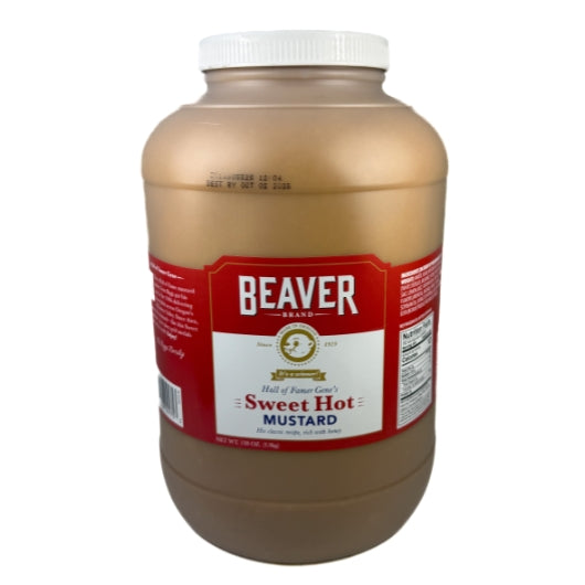 Beaver Sweet Hot Mustard Bulk, 4 x 8 lb Case - DOT product image 6