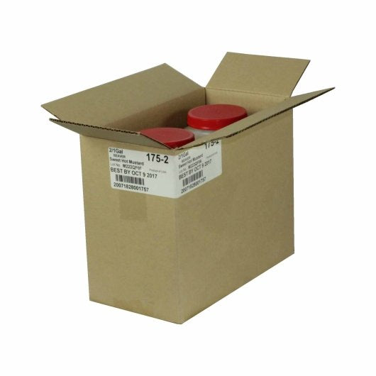 Beaver Sweet Hot Mustard Bulk, 4 x 8 lb Case - DOT product image 2
