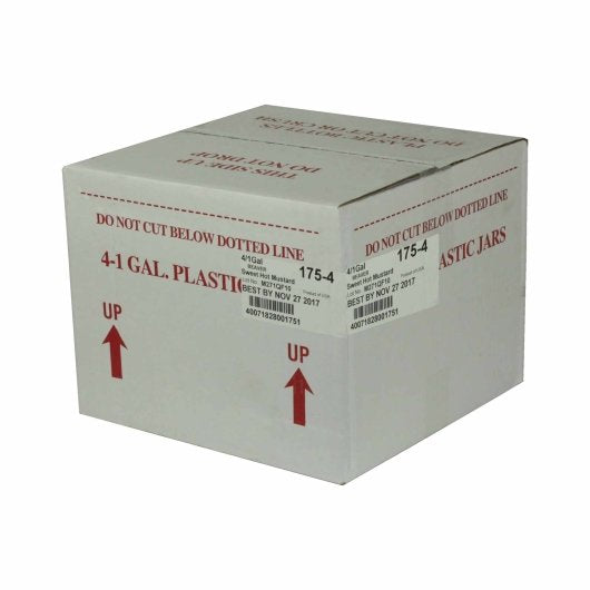 Beaver Sweet Hot Mustard Bulk, 4 x 8 lb Case - DOT product image 5