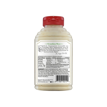 Beaver Brand Cream Style Horseradish Bottle, 6 x 12 oz Case - Condiments & Sauces