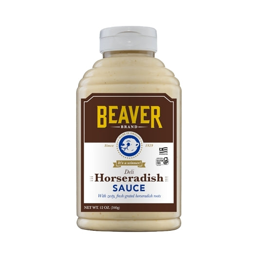 Beaver Deli Horseradish Bottle, 6 x 12 oz Case - DOT product image 7