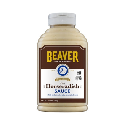 Beaver Deli Horseradish Bottle, 6 x 12 oz Case - DOT product image 7