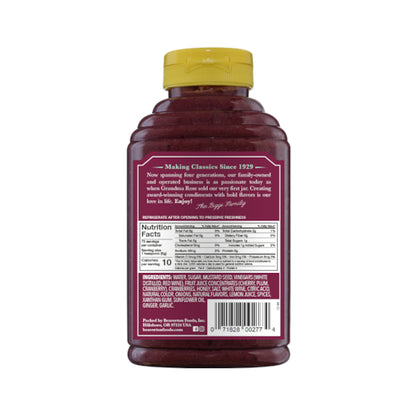 Beaver Cranberry Mustard Bottle, 6 x 13 oz Case - DOT product image 4