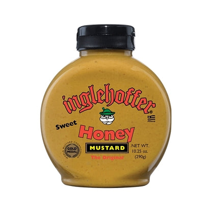 Inglehoffer Honey Mustard Bottle, 6 x 10.25 oz Case - DOT product image 3