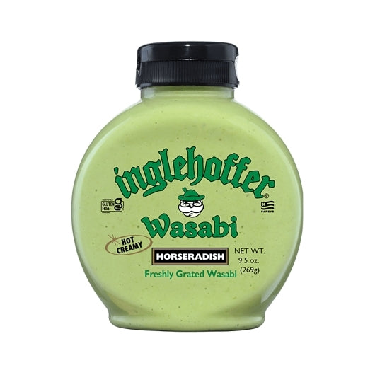 Inglehoffer Wasabi Squeeze Horseradish Bottle, 6 x 9.5 oz Case - DOT product image 7