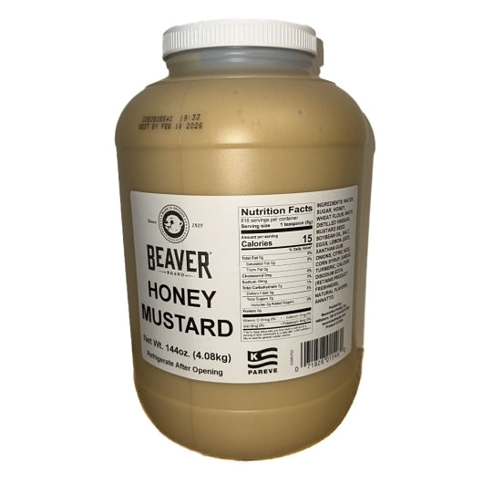 Beaver Honey Mustard Bulk, 4 x 9.25 lb Case - DOT product image 5
