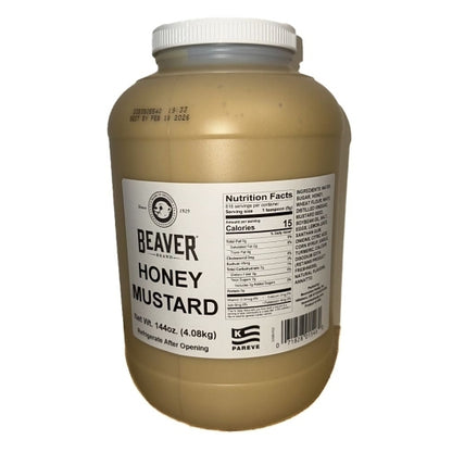 Beaver Honey Mustard Bulk, 4 x 9.25 lb Case - DOT product image 5