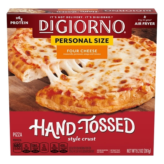 Digiorno Traditional Crust Four Cheese Pizza 6.5", 10 x 9.2 oz Case - Prepared Foods