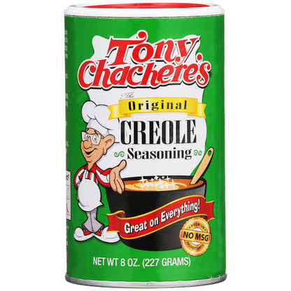 Tony Chachere's Original Creole Seasoning, 12 x 8 oz Case - Spices Seasonings