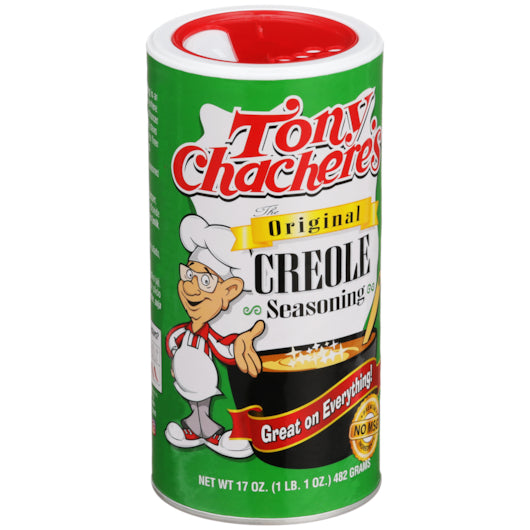 Tony Chacheres Seasoning Creole Seasoning, 12 x 17 oz Case - DOT product image 2
